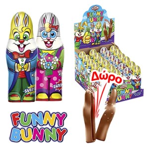 24-130 CHOCOLATE BUNNY (OFFER! PREFERRED BEFORE 19/03/2021) χονδρική, Confectionery χονδρική