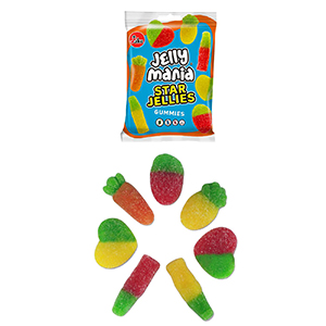24-151 JAKE STAR JELLY MIX SOUR χονδρική, Confectionery χονδρική