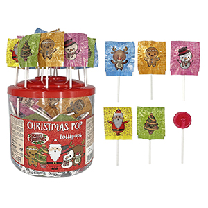 24-175 FRUIT FLAVORED CHRISTMAS LICK χονδρική, Confectionery χονδρική