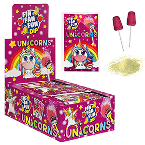 24-177 UNICORN LICK DIP AND LICK χονδρική, Confectionery χονδρική