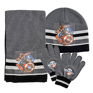 20-1375 Avengers hat, gloves & scarf set χονδρική, Accessories χονδρική