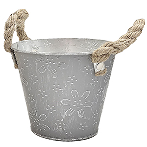 22-3066 Metal flower pot χονδρική, Easter Items χονδρική