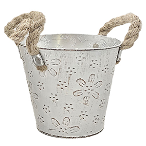 22-3066 Metal flower pot χονδρική, Easter Items χονδρική