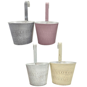 22-3070 Metal hanging flower pot flowers & garden χονδρική, Easter Items χονδρική