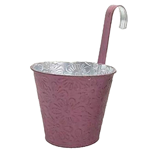 22-3073 Hanging flower pot with flower design χονδρική, Easter Items χονδρική