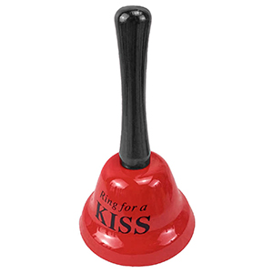 22-3082 Valentine's Day metal hand bell χονδρική, Valentine Items χονδρική