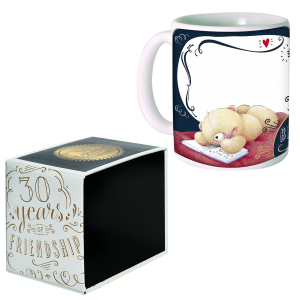 22-3087 Forever Friends ceramic mug χονδρική, Valentine Items χονδρική