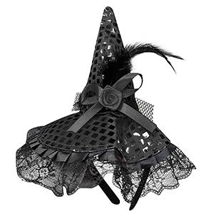 3-2453 STEKA WITCH HAT WITH BIRDS χονδρική, Carnival Items χονδρική