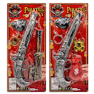 3-2553 Pirate set 5pcs χονδρική, Carnival Items χονδρική