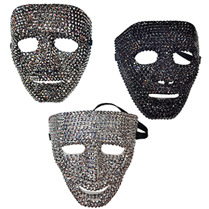 3-2566 Diamond face mask χονδρική, Carnival Items χονδρική