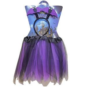 3-2575 Children's witch costume set χονδρική, Carnival Items χονδρική