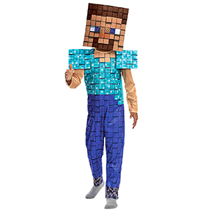 3-2597 Steve Value Minecraft children's costume χονδρική, Carnival Items χονδρική