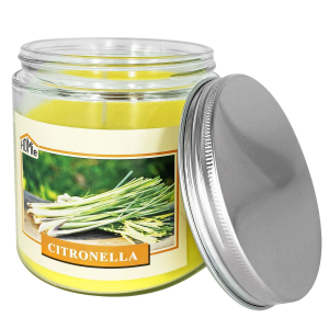 37-485 Citronella candle in a glass jar with lid χονδρική, Summer Items χονδρική