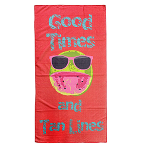 42-2134 PRINTED MICROFIBER BEACH TOWEL χονδρική, Summer Items χονδρική