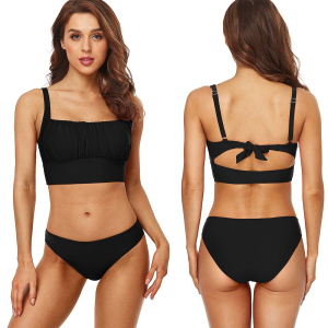 42-3050 Black bikini surf top swimsuit χονδρική, Summer Items χονδρική