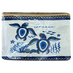 42-3128 Small toiletry bag with eye & turtles χονδρική, Summer Items χονδρική