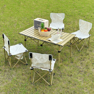 42-3158 Camping table with 4 chairs set χονδρική, Summer Items χονδρική