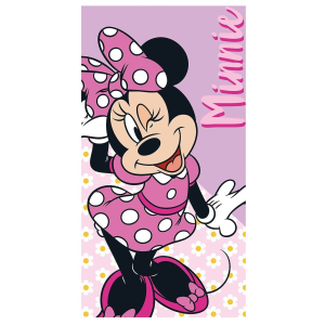 42-3253 Minnie microfiber beach towel Pink χονδρική, Summer Items χονδρική