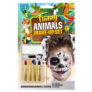 5-156 Dog painting set with makeup & 4 pencils χονδρική, Carnival Items χονδρική