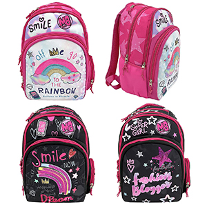 50-3292 BAG WITH ANATOMIC BACK MATE GIRL χονδρική, School Items χονδρική