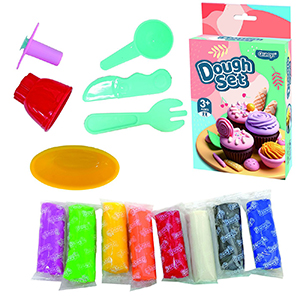 50-3311 PASTA 8 COLORS IN BOX WITH CUP CAKE TOOLS χονδρική, School Items χονδρική