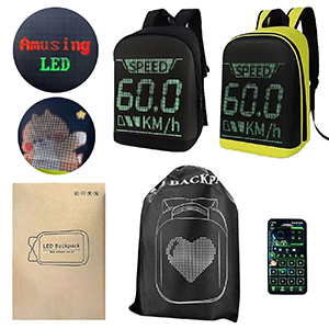50-3378 BLUETOOTH BACKPACK WITH LED DISPLAY χονδρική, School Items χονδρική