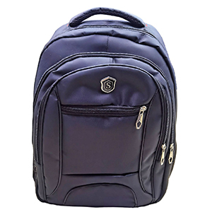 50-3408 Black 4 zip backpack χονδρική, School Items χονδρική