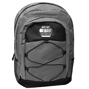 50-3416 Anatomical backpack with large front pocket, gray χονδρική, School Items χονδρική