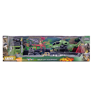 70-2317 GIANT FRICTION MILITARY TRUCK & HELICOPTER χονδρική, Toys χονδρική