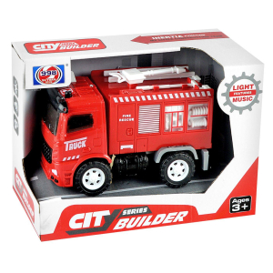 70-2337 FIRE TRUCK FRICTION WITH LIGHT+ SOUND χονδρική, Toys χονδρική