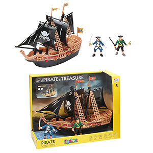 71-3499 PIRATE SHIP BLACK SAIL χονδρική, Toys χονδρική