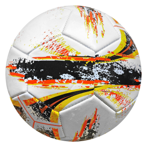 71-3552 Reinforced soccer ball with yellow-orange patterns χονδρική, Toys χονδρική