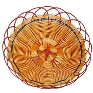 73-2202 Round plastic basket, tall χονδρική, Easter Items χονδρική