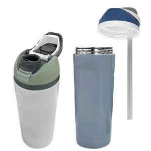 80-2138 Giant aluminum water bottle with straw χονδρική, Houseware Items χονδρική