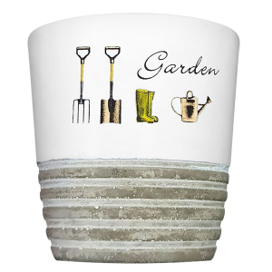 81-1115 Ceramic garden design flowerpot χονδρική, Easter Items χονδρική