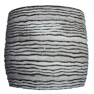 81-1124 Cylindrical planter with stripes χονδρική, Easter Items χονδρική