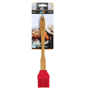 81-1136 Silicone brush with wooden handle χονδρική, Houseware Items χονδρική