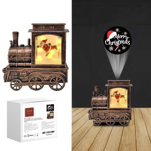 93-3513 Train lantern with lights and usb/battery projector χονδρική, Christmas Items χονδρική