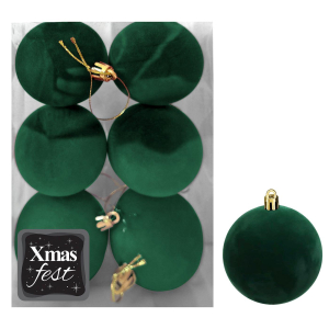 93-3554 Cypress velvet balls pack=6pcs φ6 χονδρική, Christmas Items χονδρική