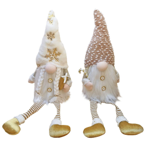 93-3695 Holy gnome white long legs χονδρική, Christmas Items χονδρική