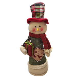 93-3710 Triangular canvas folding snowman χονδρική, Christmas Items χονδρική