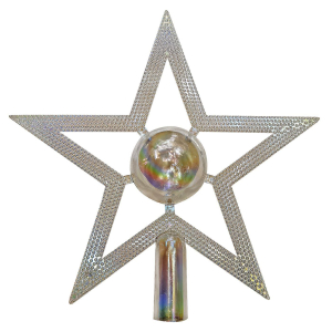 93-3763 Top acrylic star with ball χονδρική, Christmas Items χονδρική