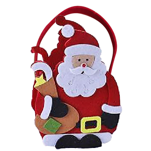 93-3817 Agios felt basket with gifts χονδρική, Christmas Items χονδρική