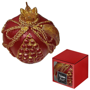 93-3826 Christmas Pomegranate Candle χονδρική, Christmas Items χονδρική