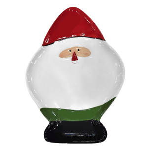 93-3839 Santa Claus ceramic plate χονδρική, Christmas Items χονδρική